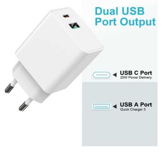 Aдаптер за Зарядно с два USB порта