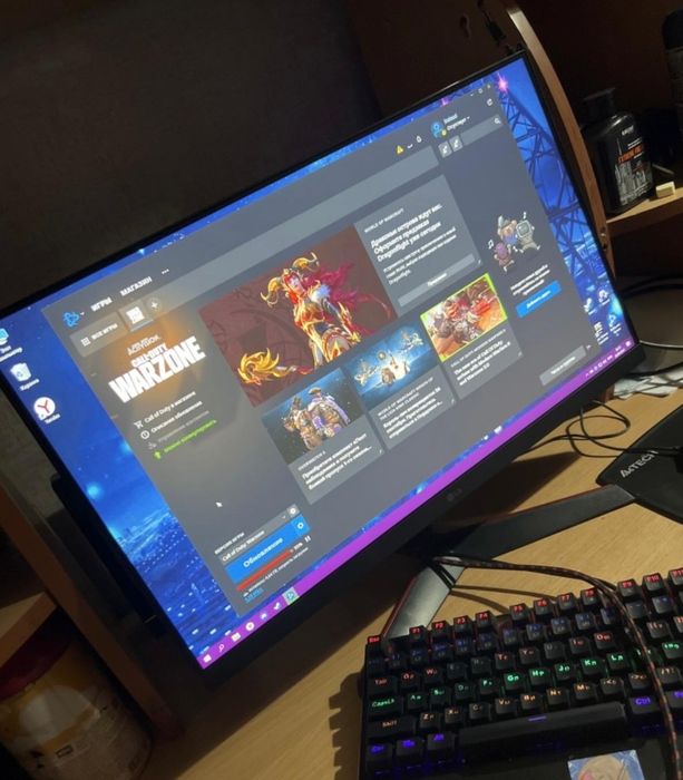 Монитор LG 24GN600-B черный