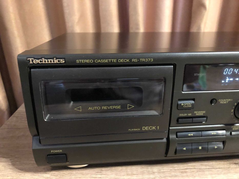 Technics RS-TR373 cassette deck auto reverse, dolby b-c