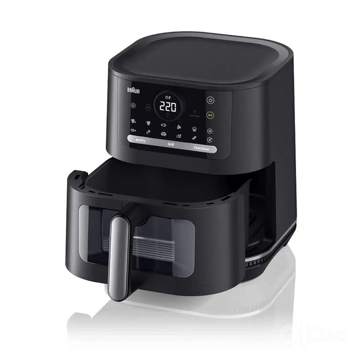 Аэрогриль BRAUN HF5075IBK, 6 л, 20 программ