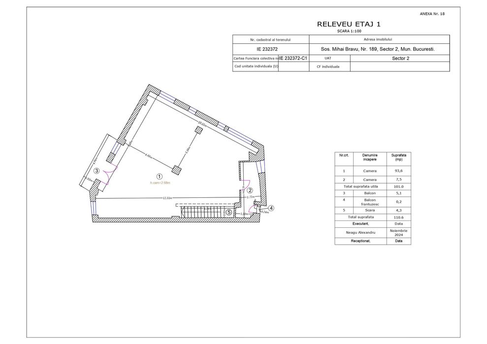 Spatiu cu destinatie CLINICA STOMATOLOGICA Mihai Bravu - Pasaj Muncii - Inchiriere sau Vanzare