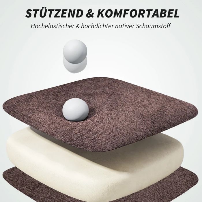 Тапициран офис стол HOMCOM