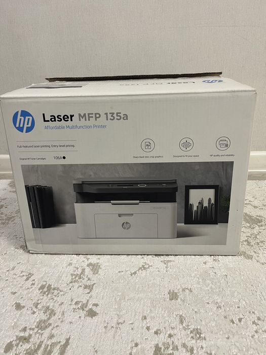 Продам новый принтер HP Laser MFP 135a