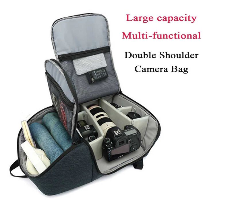 Голяма фотографска раница за Canon , Sony , Nikon и др.