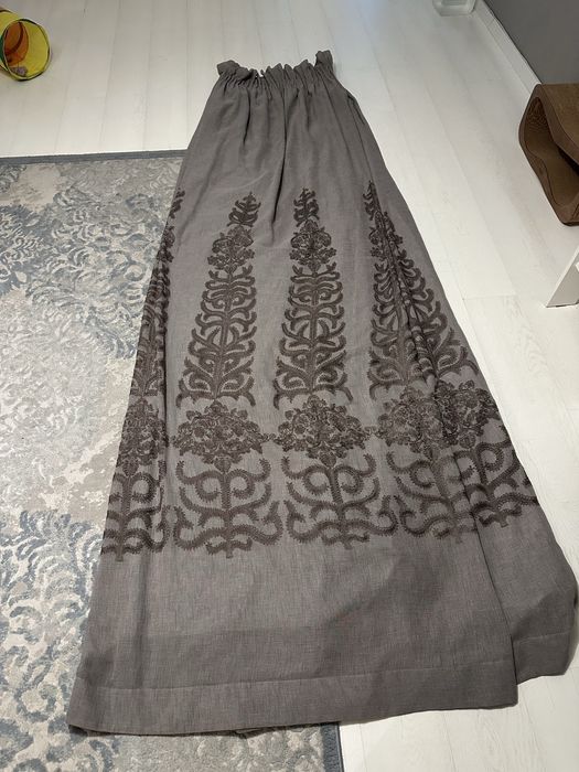 Шторы с вышивкой блэкаут