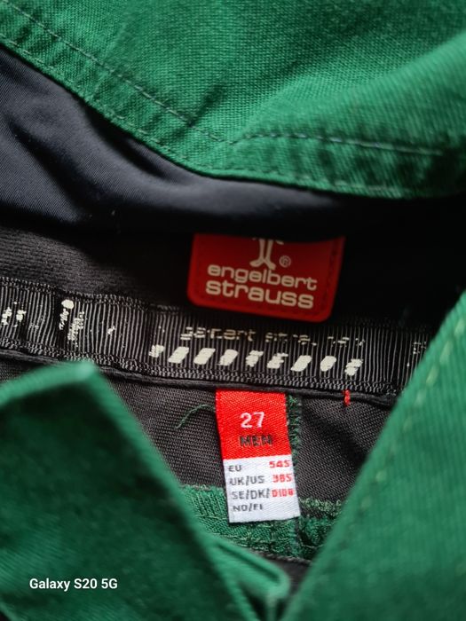 Pantaloni + geacă bărbați Engelbert Strauss, mărimea XL  54