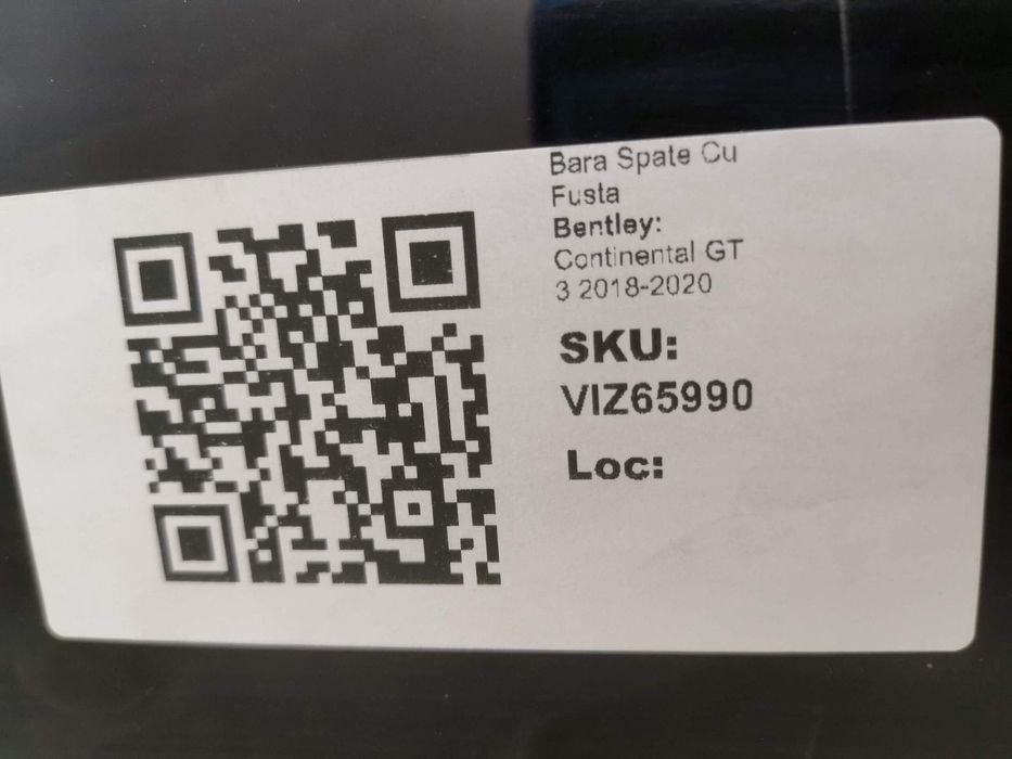 Задна броня с полага Бентли Континентал ГТ 3 - Купе Оригинална Bentley