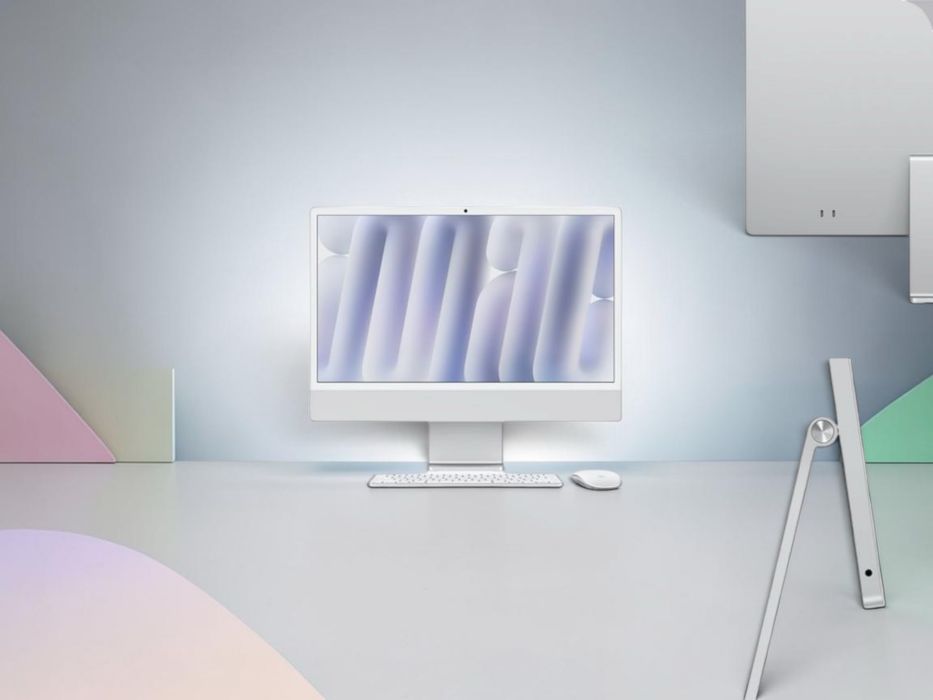 Apple iMac 24 M4 (10-core CPU/GPU) 24GB RAM 512GB SSD Silver Гаранция!