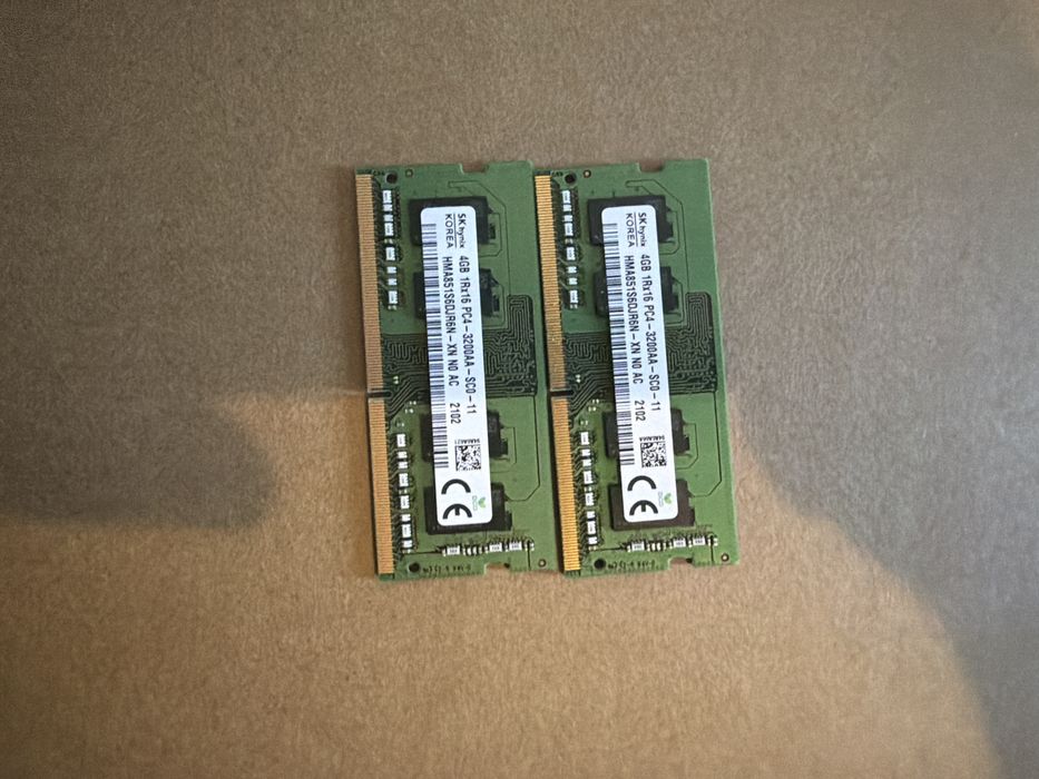 Kit ram skhynix ddr4 2x4gb 3200mhz sodimm