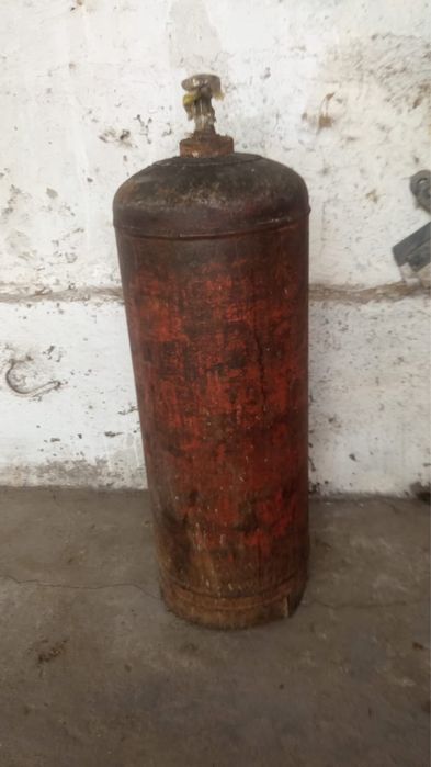 Газовый балон рабочий с газом