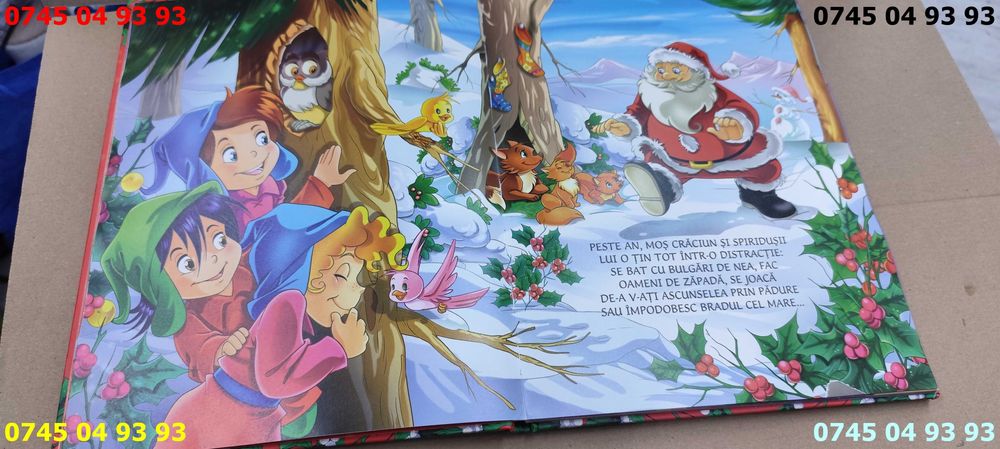 carte carti prima carte de Craciun cartonata