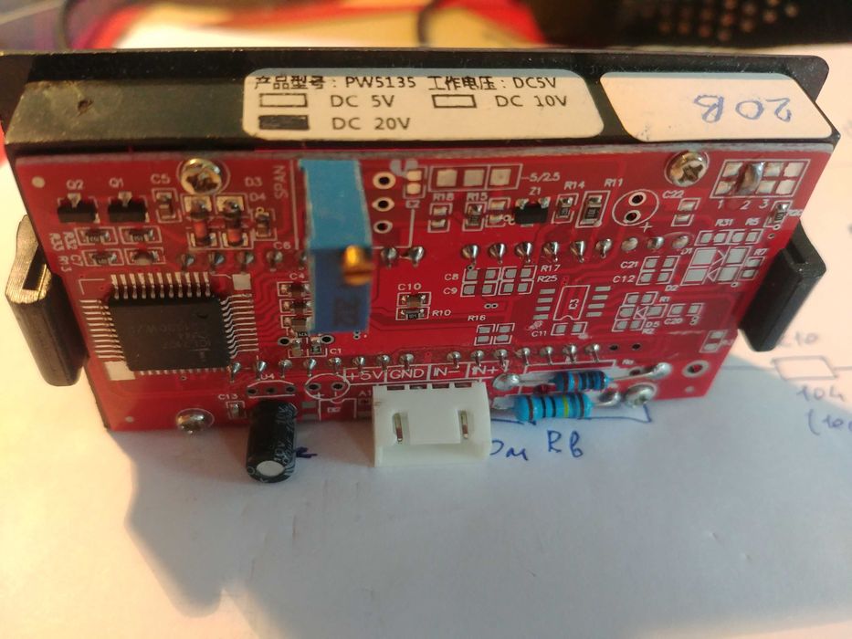 Модуль АЦП на ICL7107CPLZ