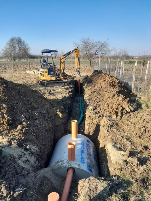 Fosa septica cu montaj