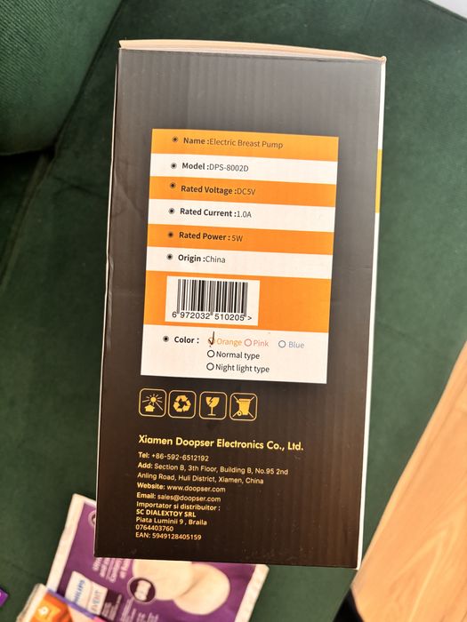 Pompa de sani dubla electrica noua cu garantie