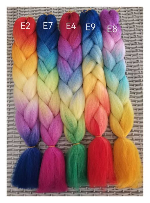 Канакелон, коса за плитки само за 5 лв за пакет - 60 см/100 гр.!