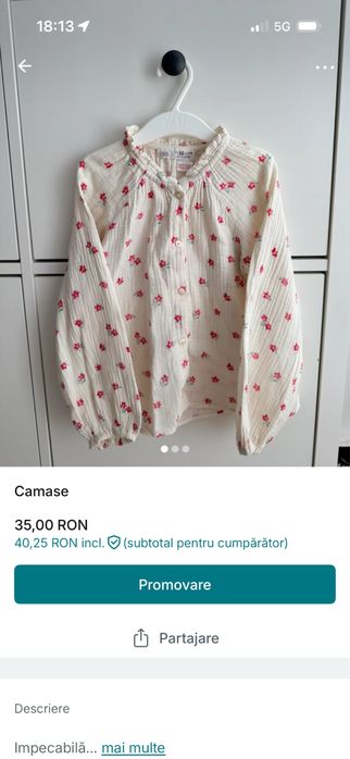 Lot hainute fetita