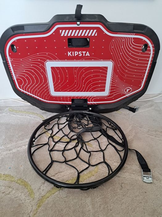 Преносим баскетболен кош за стена set k900, червен