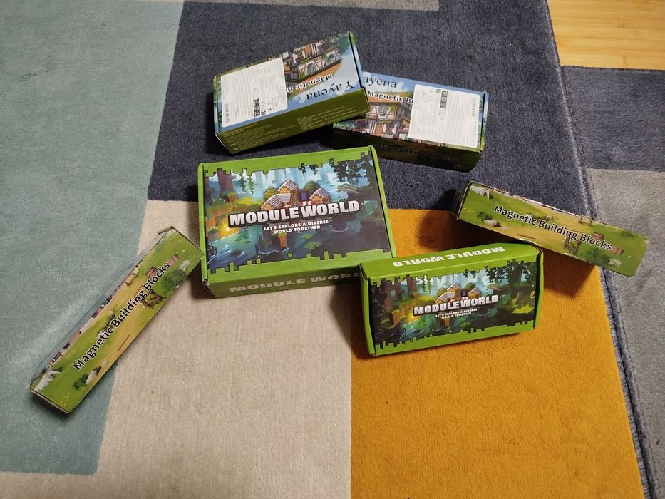 Minecraft магнитни кубчета