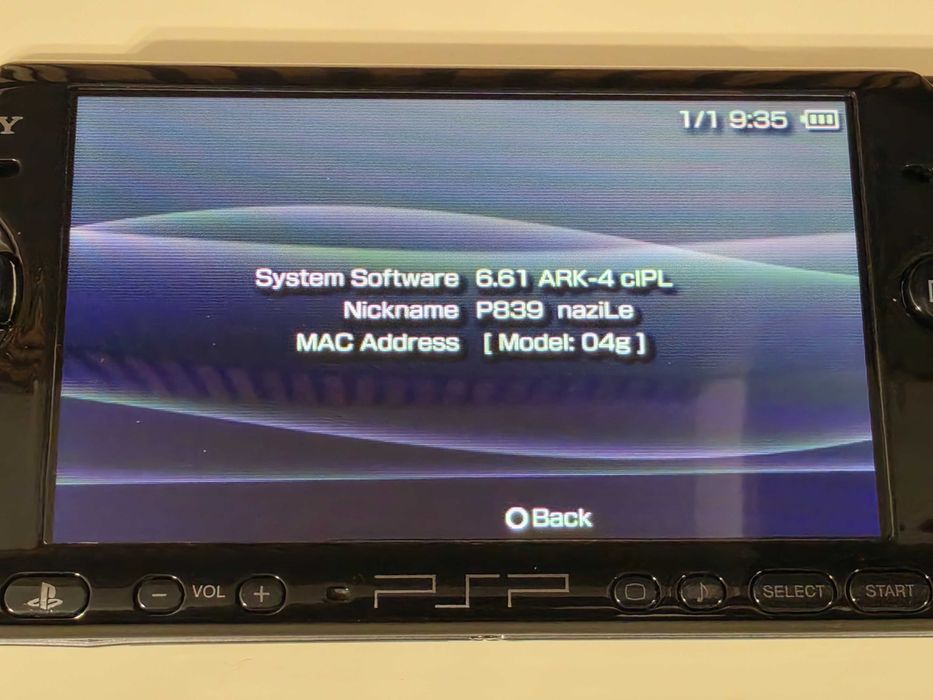 Sony PSP 3004 Gran Turismo editie limitata Modat ARK4