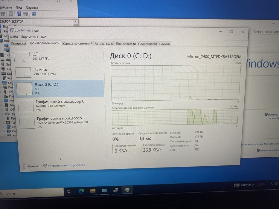 Ноутбук MSI (ТМ79)