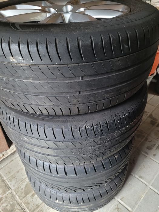 Vand set roti Audi  255x55 r16, 5x112, de vară