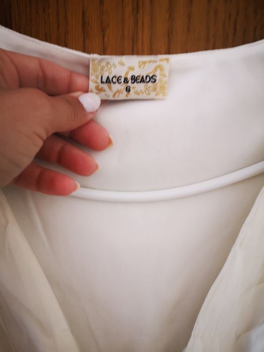 Булчинска рокля Beads and bridal