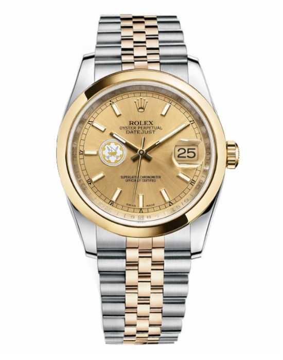 Rolex Datejust 36mm Steel and Yellow Gold