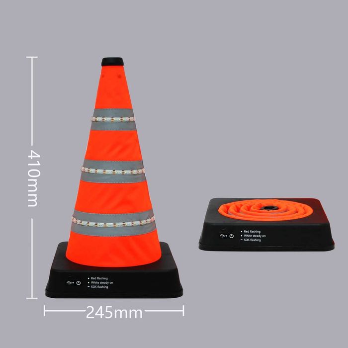 Конус складной 700мм