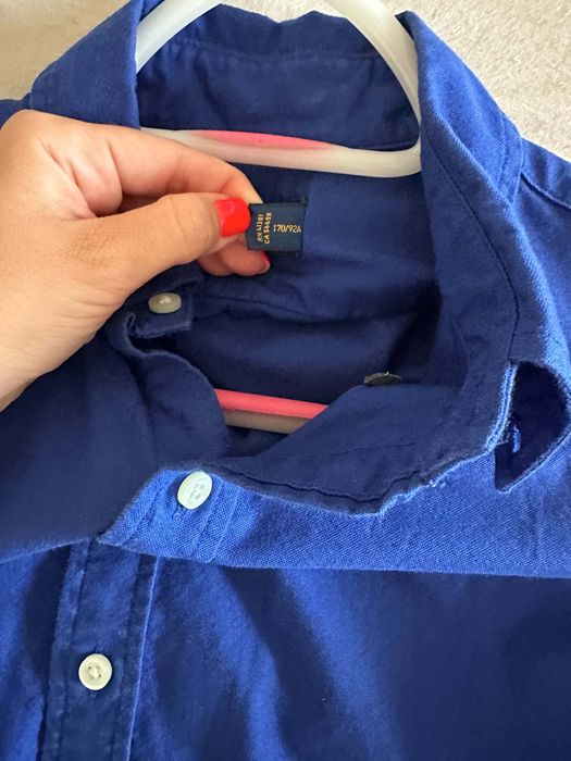 Риза с дълъг ръкав Polo Ralph Lauren S slim fit