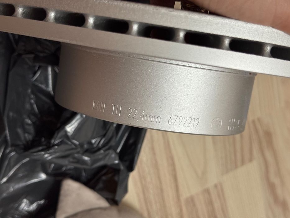 Discuri de frână față originale BMW