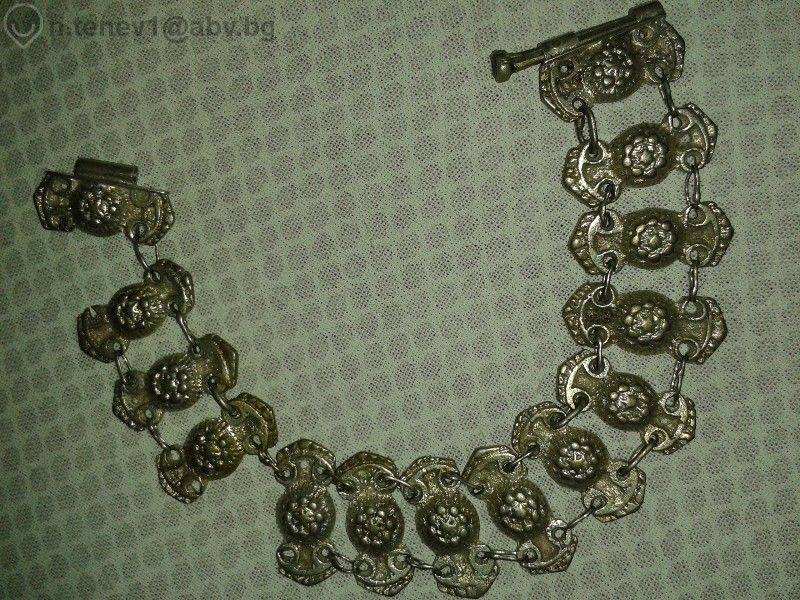 Сребърна Гривна старинна