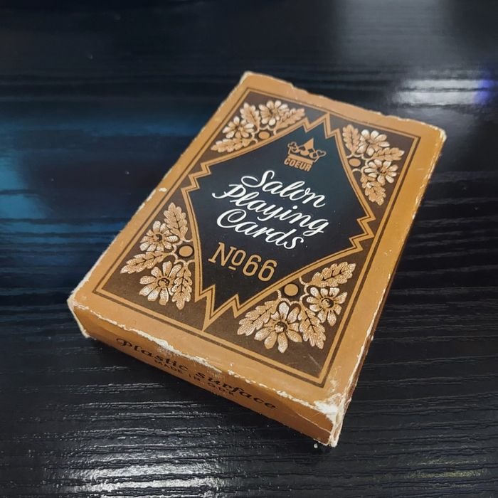 Карти за игра оригинално ГДР колекционерско тесте карти „Rokoko“ — №66