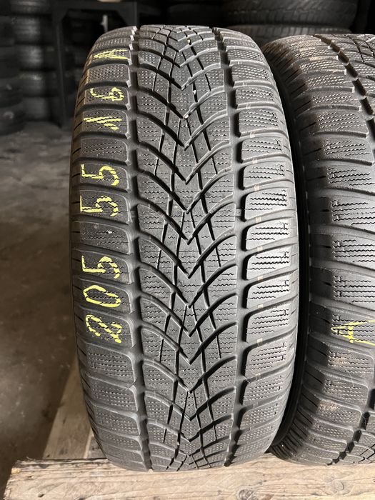 4 anvelope iarna 205/55/16 , Dunlop , 5.8 mm !