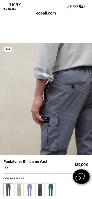 ECOALF - ITALY Cargo Pant - Нов карго панталон размер 31 / Оригинал