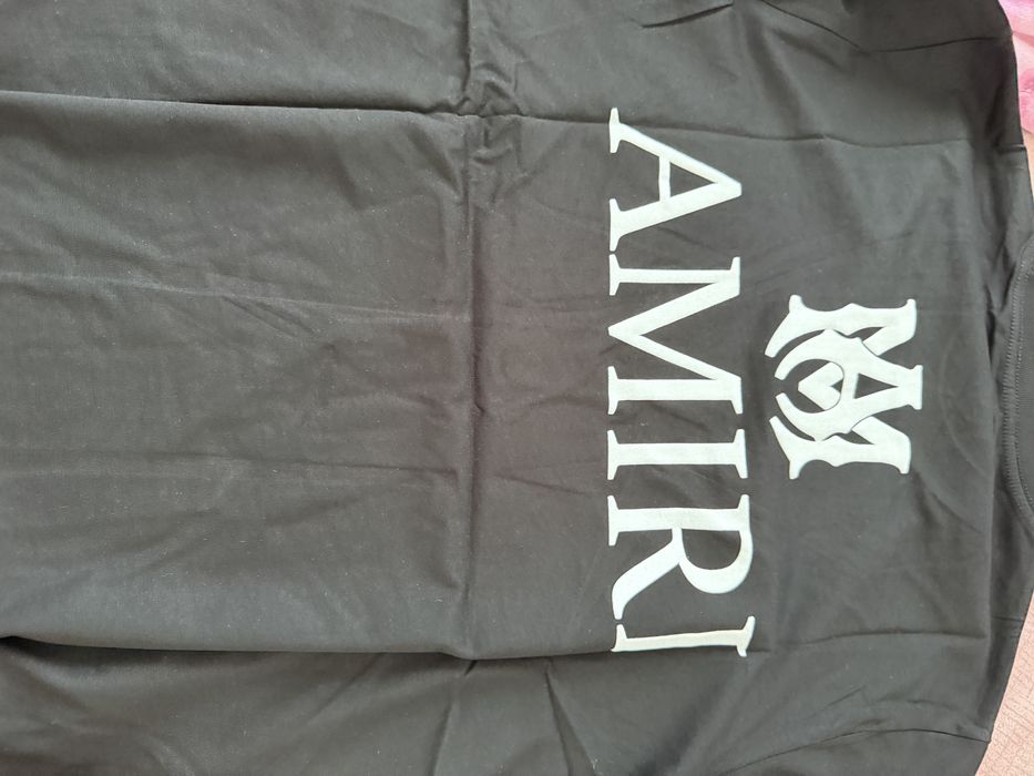 tricou amiri negru