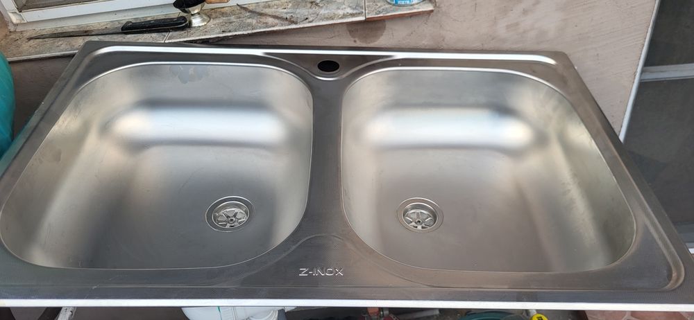 Chiuveta inox /80cmL×50cmLatime/150lei
