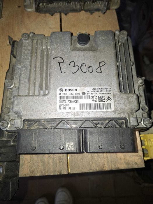 Calculator motor Peugeot 3008 1.6 HDI Euro 6 cu AdBlue 0281033849
