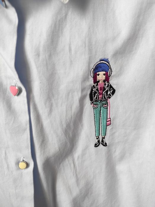 Рубашка на девочку Ostin