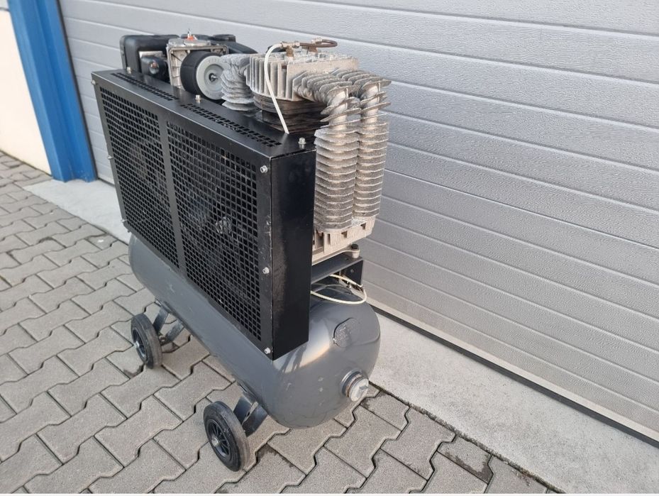 Compresor Aer ABAC Diesel Pornire la cheie/ Vulcanizare Mobilă