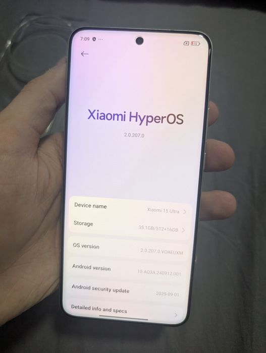 Xiaomi 15 ultra 512GB