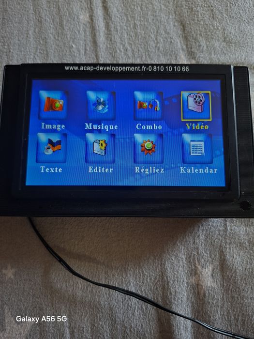 Vand monitor color 7 inch