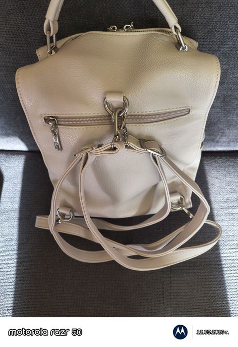 Чанта/раница от естествена кожа