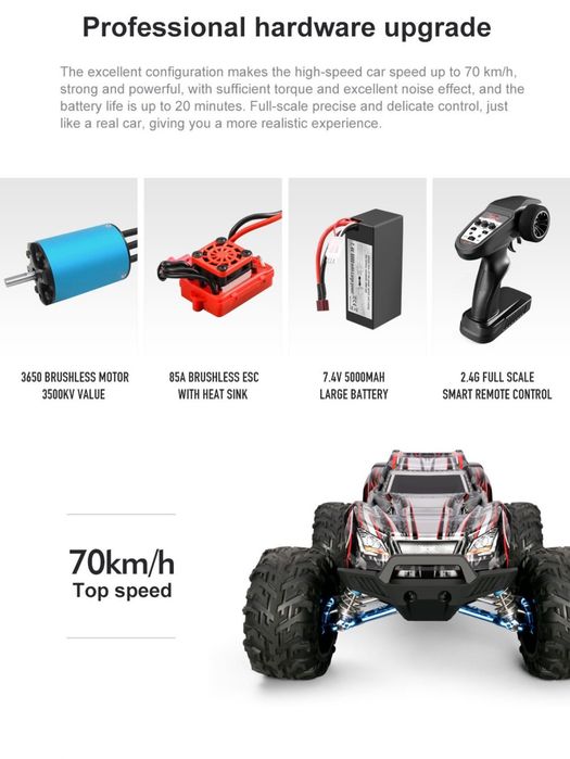 1/10 Rc джип XLF F22A 70км/ч [нов]