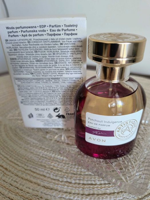 Avon Artistique Patchouli Indulgence EDP 50 ml – doar testat, cu cutie