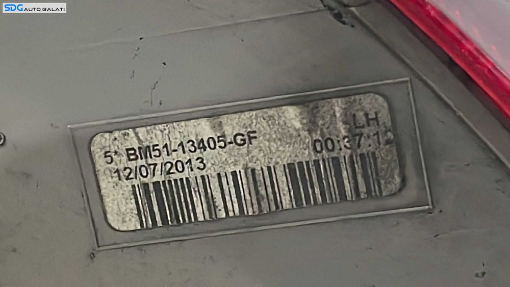 Stop Tripla Lampa Stanga Ford Focus 3 2010 - 2015 Cod BM51-13405-GF [LR0092]