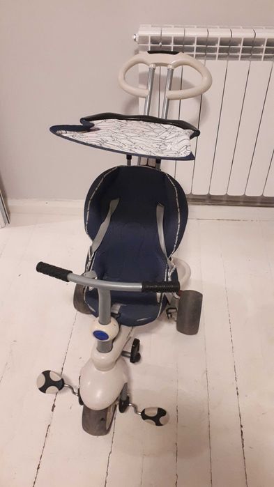 Детска Триколка Smart trike, 4 в 1, синя