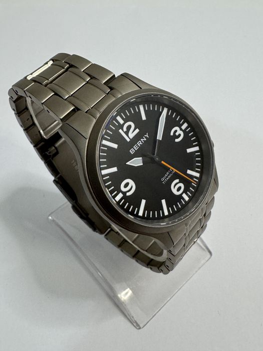 Ceas Berny Titanium quartz. Unisex
