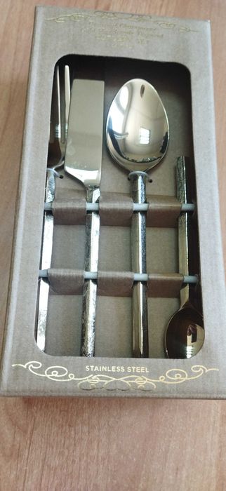 Прибори за хранене - Злато - 24бр. Кт