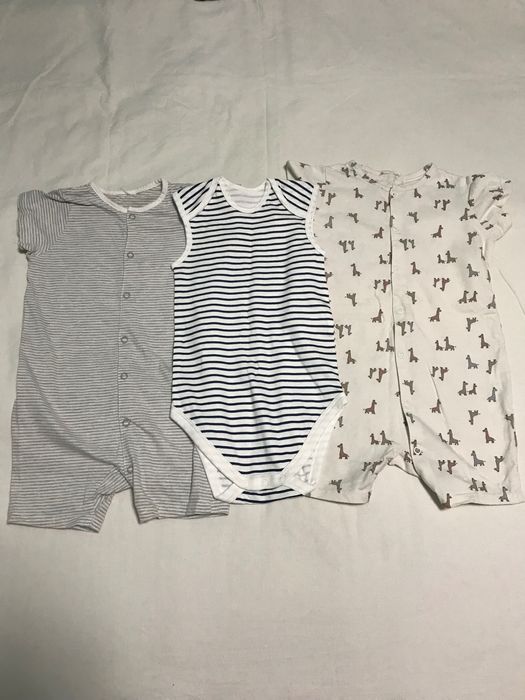 лот- детски бодита и ленено костюмче