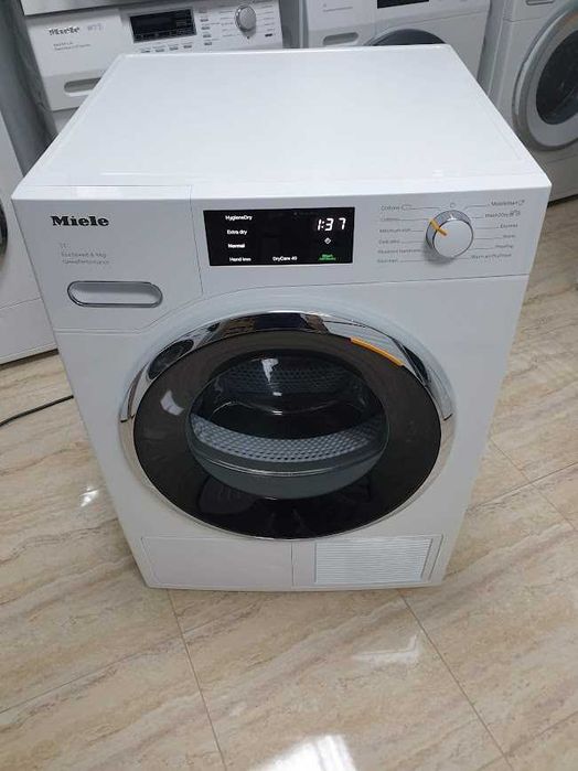 UK - Wi-Fi - Miele T1 EcoSpeed Green Performance Сушилня с Термопомпа и Аларма Миеле
